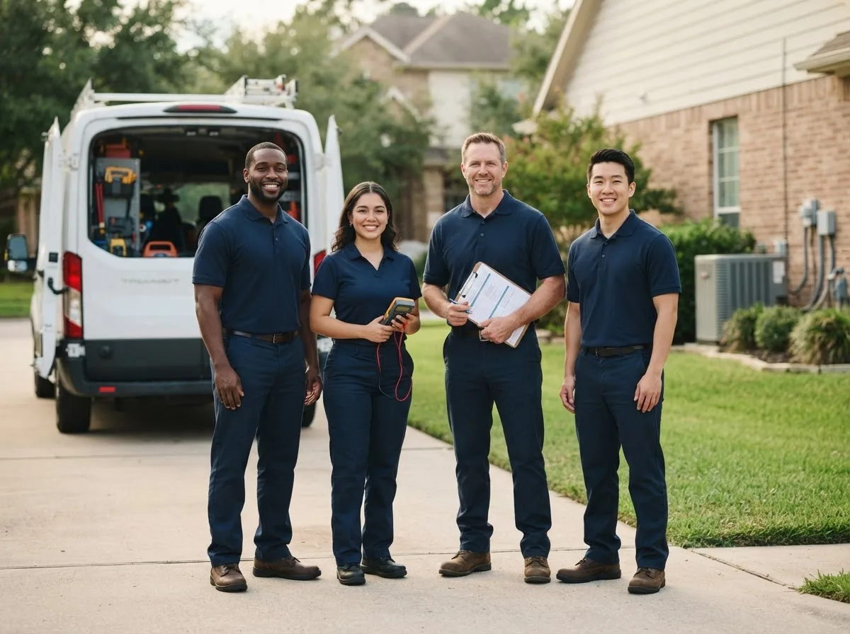 Certified HVAC technician near Salado, TX